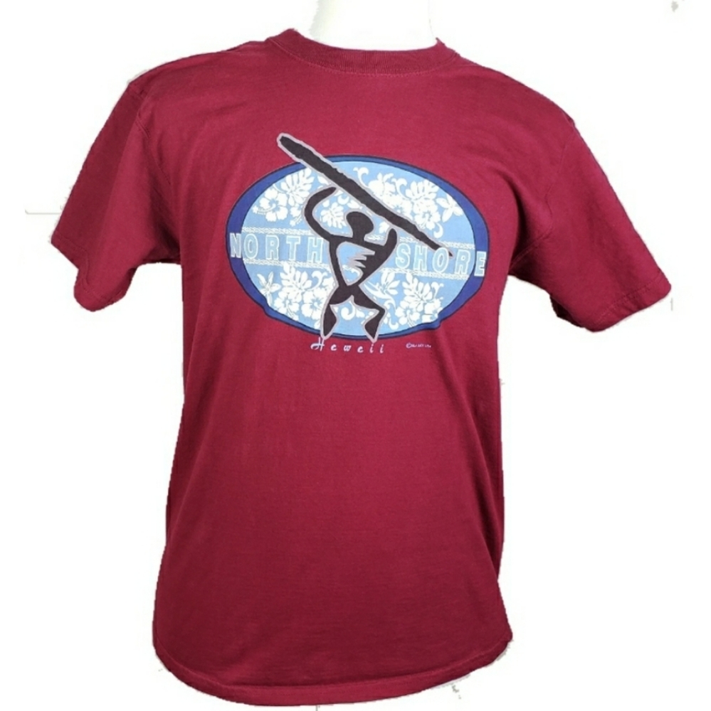 VOLCOM MEN T-SHIRT SIZE LARGE RED WINE - Picture 1 of 13